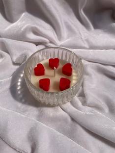 Aashvi Royal Candles Bowl Of Hearts Candle