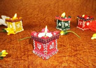 THE SD STORE TULSI DIYA CANDLE | DIWALI TULSI CANDLE DECOR | DIWALI NAVRATRI DECORATION Candle