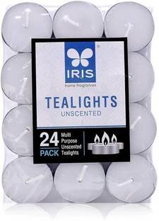 IRIS Unscented Tealight Candle