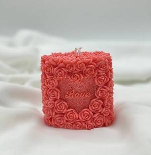 Oceanbless Scented Red Heart Love Candle Candle