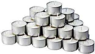 ShikharRetails Tealight Candle (9 hour burn time) 20pc Candle