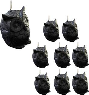 RTC Owl Candle for Healing and Decoration (Pack of 6) Candle