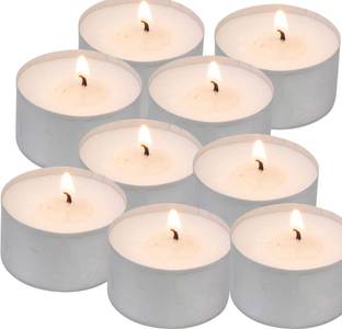 इंडोब्लेज़ Long Burning Tea Light Candles | Big- 22 Gram Each | Burning Time- 5-6 Hours मोमबत्ती
