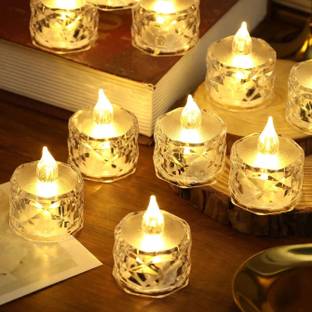 Ravso Flameless and Smokeless Decorative Candles Candle