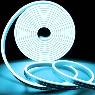 Vespa ™120 Led 5MeterLed Neon Light Rope,Waterproof Flexible Strip Light with Adapater Candle