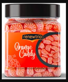 RENEWTRIA Orange Candy /orange Toffee | Jar Pack Orange Candy