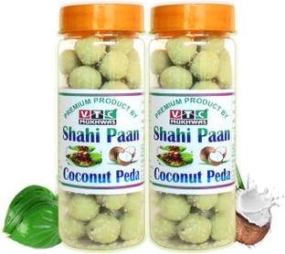 VTC Tasty Real Soft Milky Coconut Shahi Paan Peda Coconut Shahi Paan Laddu Candy Coconut, Paan Candy Bar