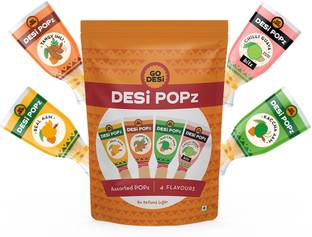 GO DESi Popz Tangy Imli , Kaccha Aam , Real Aam and Chilli Guava Sour Candy Sour Candy