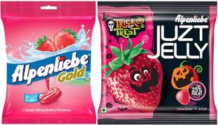 Alpenliebe Strawberry & Just Jelly Toffee Candy
