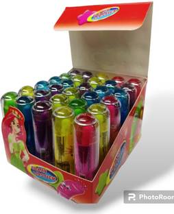 SATASTE Crazy Lipstick Candy 30pcs/box Jelly Candy Fruit Flavours 4 Flavors Jelly Candy Mix Fruit Candy