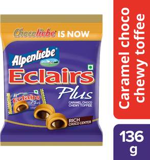 Alpenliebe Eclairs Plus Choco Caramel Candy