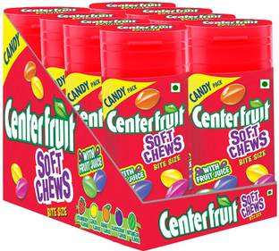 Center Fruit Soft Chews Candy Mixed Fruit Candy