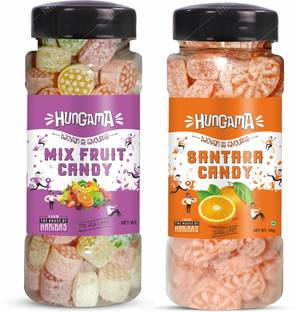 HARIBAS Mix Fruit Candy ORANGE, MIX FRUIT Candy