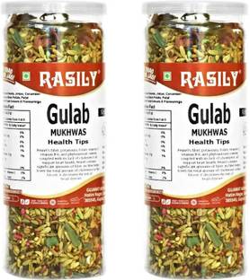 rasily Gulab Mukhwas Mouth Freshener (Gulab Mukhwas Pack of 2) Mouth Freshener