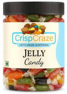 crispcraze mix fruit jelly candy 250gm / jelly candy / mix fruit / flavourful mix fruit, mix fruit jelly, jelly candy, jelly toffee Candy