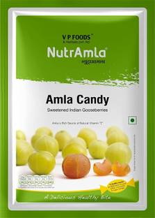 Nutramla Amla Fruit Dried Candy in Pieces Candies Source of Vitamin C Appetizer Dried sweet Candy