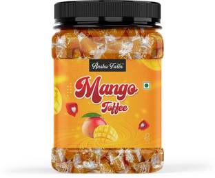 anshu farm Mango Toffee – Natural Fruit Flavor Candy | Soft & Chewy | Ideal for Kids Mango Candy