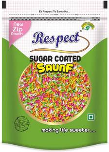 RESPECT Sugar Coated Saunf 200gm | Fennel Seeds, Mukhwash, Sweet Mouth Freshener