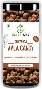 Hobby Herbs Chatpata Amla Candy |Masala Amla Candy |Indian Gooseberries | Dry Masala Amla Candy Candy