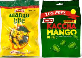 PARLE Mango bite Juicy & Kaccha Mango bite Toffee