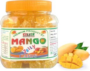 VTC Tasty Mango fruit Jelly Candy Aam Papad Sugar Coated Bites Toffee Mango Jelly Candy
