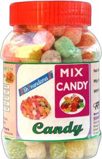 SHIVANDANA Natural Tasty Fruit Mix Candy Khatti Meethi Fruity Toffee Fruit Toffee
