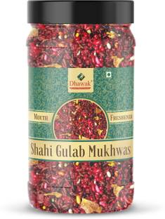 Dhawak Shahi Gulab Mukhwas Home Made Mouth Freshner|Digestive, After-Meal,Mukhwas Sweet Mouth Freshener