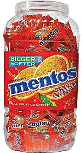 Mentos range Jar, 540g - 200 Count ORANGE Candy