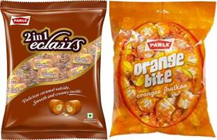 PARLE Eclairs & Orange bite Toffee