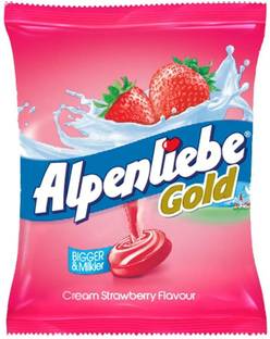 Alpenliebe Strawberry Candy Toffee