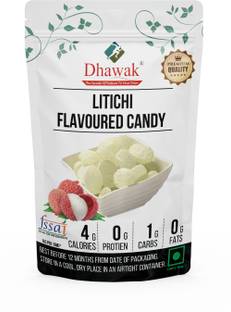Dhawak Litchi Candy Khatti Mithi Goli Litchi Toffee for kids Litchi Flavour Candy Litchi Candy