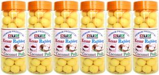 VTC Tasty Real Kesar Milk Coconut Laddu Peda, Coconut Kesar Toffee 250 g Truffles