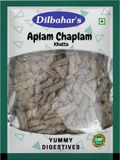 Dilbahar's Yummy Digestive Aplam Chaplam Khatta 400gm Pack of 1 Mango Candy