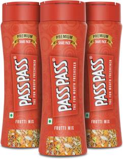 Pass Pass Dried Fruit Based Mouth Freshener | Digestive, High in Fibre & Anti-Oxidants | Frutti Mix Mouth Freshener