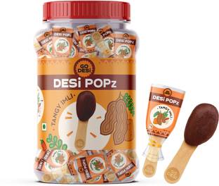 GO DESi Imli Pop Tamarind & Jaggery|DigestiveTangy Imli Candy|Lollipop| Tamarind Candy