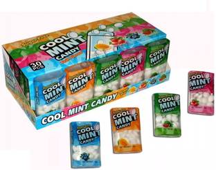 SATASTE Bonfire Cool Mint Fresh Mouth Candy Fruit Flavour 30pcs/box Blueberry, Mango, Watermelon, Strawberry Mint