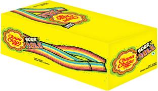 Chupa Chups Sour Belt Soft Candy Mixed Fruit Sour Candy