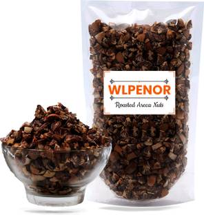WLPENOR Roasted Areca Nuts (Diamond Cut Supari) – Thinly Cut Betel Nut for Paan, Mukhwas Roasted Supari Mouth Freshener