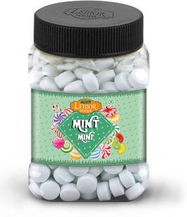 Lemor Mint Mini Candy Combo Pack (330 GMS, 2 Jars of 165 GMS Each) | (2 x 165 g) mint Candy
