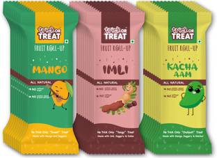 Trick Or Treat Fruit Roll-Up | Nani's Recipe| Goodness of Fruits & Jaggery | Fruit Bar & Candy Mango, Imli, Kacha Aam Candy