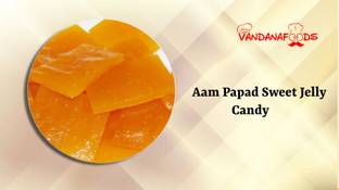 Vandana foods Aam Papad Sweet Jelly Candy