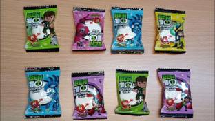 Paradise Ben 10 Marshmallow Candy Strawberry Flavour Strawberry Marshmallow