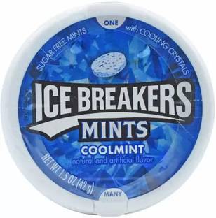 Icebreakers Sugar Free Mints , Coolmint Mouth Freshener