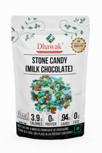 Dhawak Stone Candy Rock Candy Milk Stone Rock Shape Chocolate River Stone Candy Milk Candy