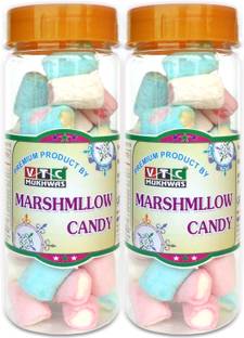 VTC Premium Pure Veg Marshmallow Candy Flavour Strawberry, Vanilla Strawberry, Vanilla Marshmallow