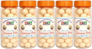 VTC Pure Real Milk Coconut Peda Kerala Nariyal Soft & Chewy Milky Laddu Coconut Candy