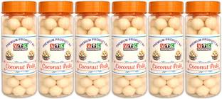 VTC Pure Real Milk Coconut Peda Kerala Nariyal Soft & Chewy Milky Laddu Coconut Candy