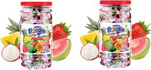 Mala’s Froogle Fruity Chews (600g X2) Assorted Jelly Candy
