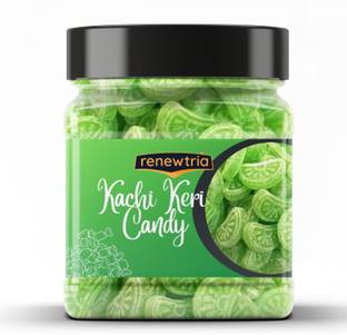 RENEWTRIA kachi keri Candy /kaccha Aam Toffee |kachi keri candy -400Gram Jar Pack Kachi keri Candy