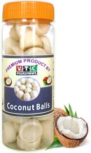 VTC Pure Real Coconut Milk Peda Jar, Toffee, Coconut Ladoo Coconut 200 g Coconut Candy
